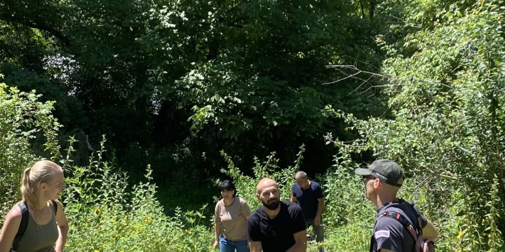 Marking of the educational trail in Shuafkho